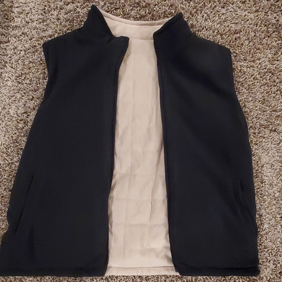 Reversible XL tan / black vest - Picture 3 of 7